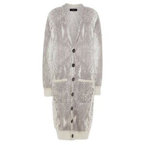 AMIRI Wool and Cashmere Blend V-Neck Cardigan